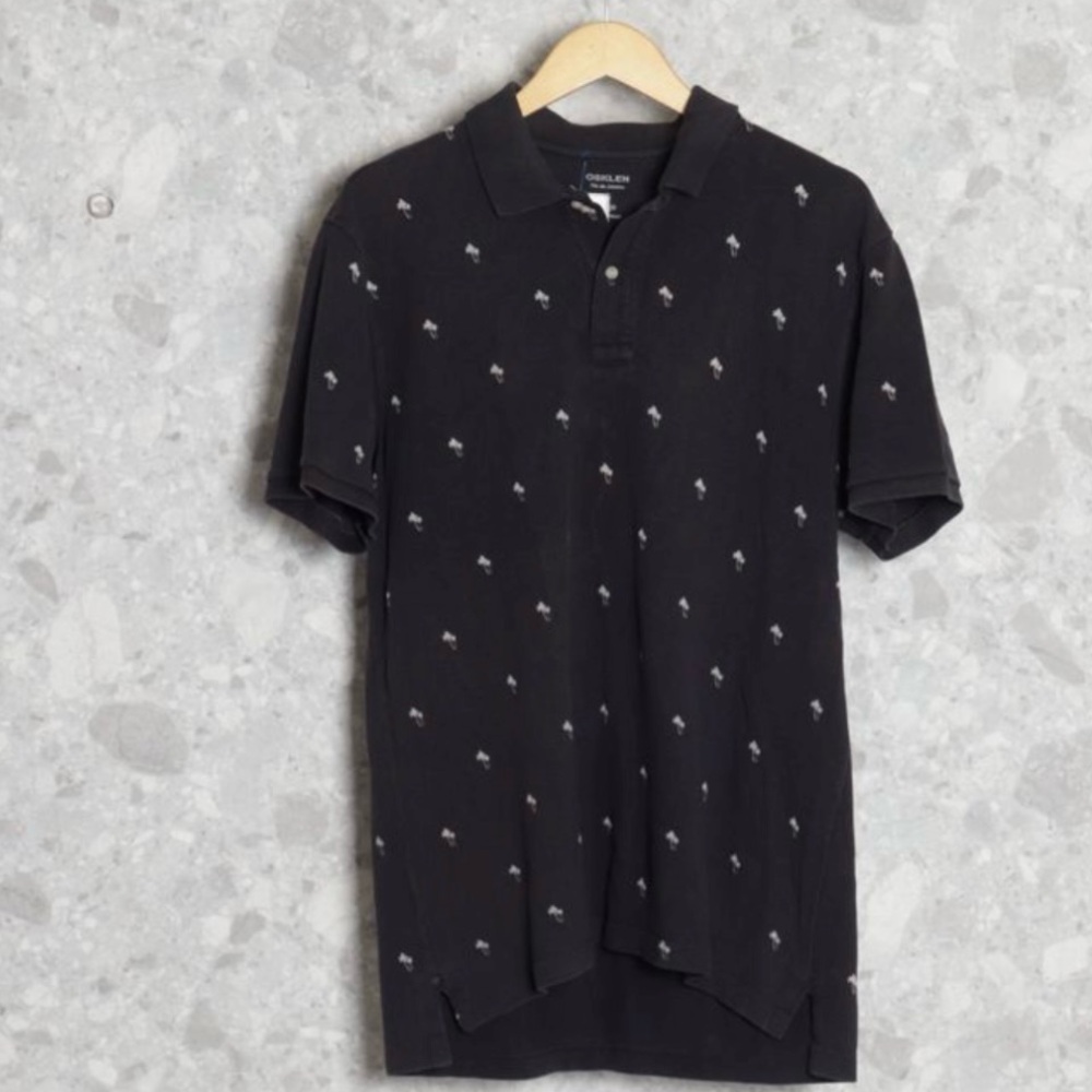Osklen abstract black Shirt - Polo